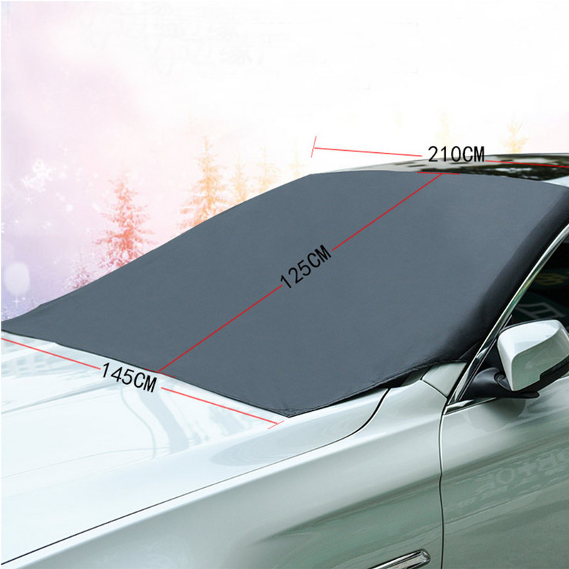 Magnetic Edges Car Snow Cover Frost Car Windshield Car Snow Cover Car Sun Sun Shade κάλυμμα αδιάβροχο προστατευτικό παρμπρίζ Car Truck SUV