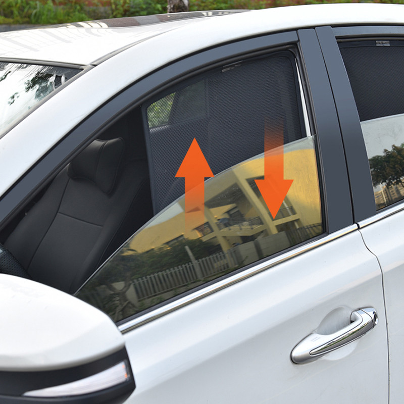 Mágneses oldalablak napernyő Nissan Xtrail T32 2019 2018 ablakfüggöny napellenzőhöz Nissan X-trail Rogue 2016 2017-hez