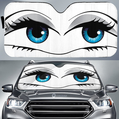 Napernyők Reflektor Anti UV Protector Evil Eyes Egyedi autós napernyő Auto napernyő Univerzális napernyő 2022-es nyári forró akció