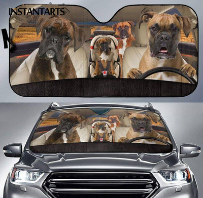 Beagle Dog 3D Animal Printing Mașină Parasolar Parasolar Câini amuzanți Cool Arătos Dimensiune mare Universal Auto Parbriz Parasolar Vânzări calde