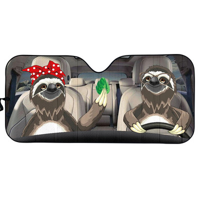 Beagle Dog 3D Animal Printing Mașină Parasolar Parasolar Câini amuzanți Cool Arătos Dimensiune mare Universal Auto Parbriz Parasolar Vânzări calde