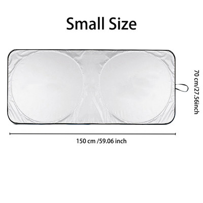 Za modele Land Rover Evoque Freelander Velar LR2 Discovery Suncobrani Suncobran Auto Vjetrobransko staklo automobila Sjenilo za sunce Poklopac Zaštita