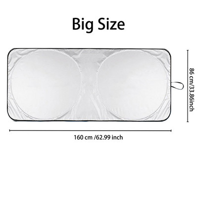 Za modele Land Rover Evoque Freelander Velar LR2 Discovery Suncobrani Suncobran Auto Vjetrobransko staklo automobila Sjenilo za sunce Poklopac Zaštita