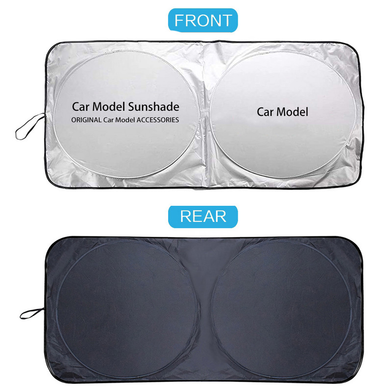 Za modele Land Rover Evoque Freelander Velar LR2 Discovery Suncobrani Suncobran Auto Vjetrobransko staklo automobila Sjenilo za sunce Poklopac Zaštita