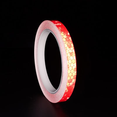 Fényvisszaverő szalag fluoreszkáló kerékpár motorkerékpár Fényvisszaverő autós matricák ragasztószalag kerékpár matricák kerékpár tartozékok