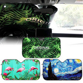 Ötrétegű alumínium fólia autós napellenző UV védőfüggöny autós napernyő ablak szélvédő napellenző nyári védőfólia