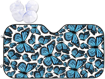 Fața de pisică cu ochi galbeni Parasolar auto pentru parbriz Blocuri pliabile Raze UV Păstrează vehiculul la rece Protejează interiorul