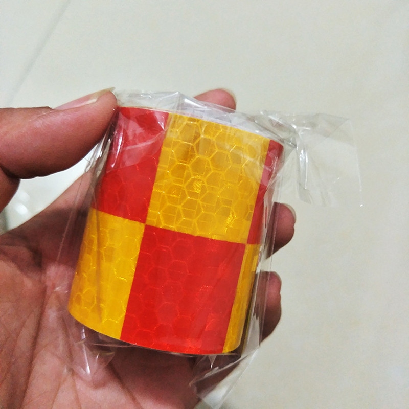 5cm*3M fényvisszaverő autós fényvisszaverő matrica öntapadó fényvisszaverő szalag automatikus figyelmeztető szalag fényvisszaverő fólia autók külső tartozékai