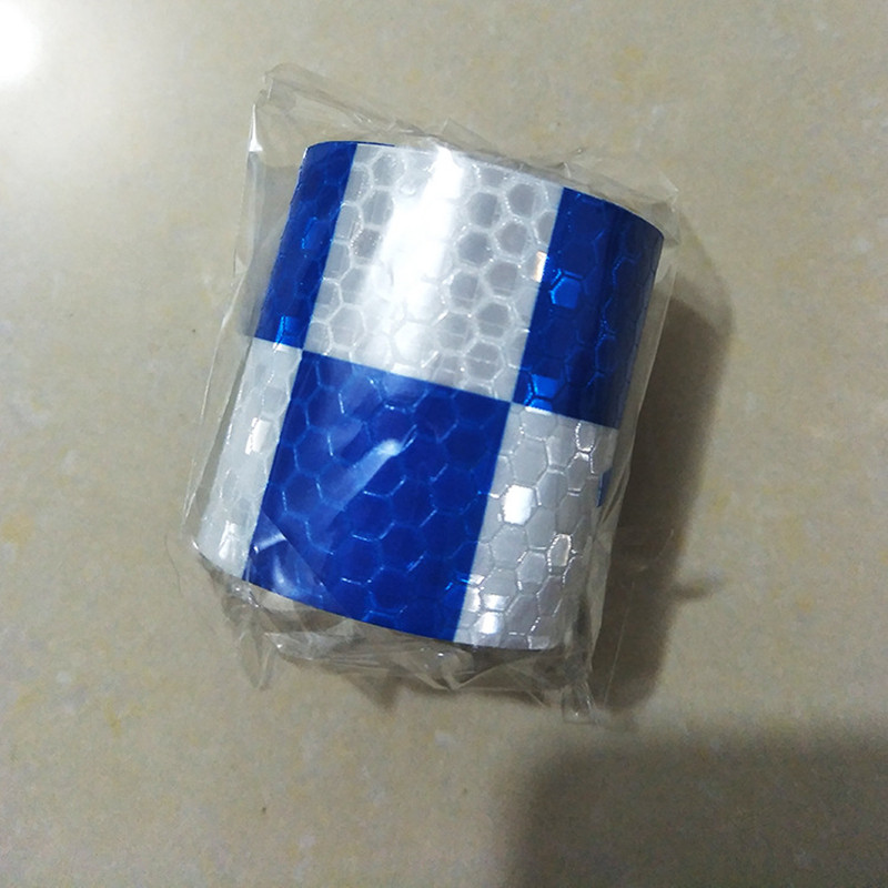 5cm*3M fényvisszaverő autós fényvisszaverő matrica öntapadó fényvisszaverő szalag automatikus figyelmeztető szalag fényvisszaverő fólia autók külső tartozékai