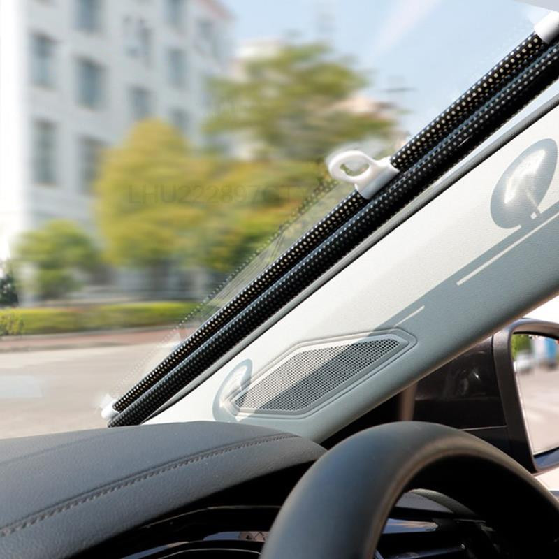 Autós napellenző függöny hátsó oldalablak első/hátsó szélvédő napellenző villogó fekete borítás tapadókorong Univerzális autók tartozékok