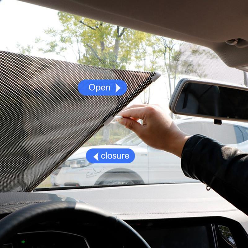 Autós napellenző függöny hátsó oldalablak első/hátsó szélvédő napellenző villogó fekete borítás tapadókorong Univerzális autók tartozékok