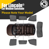 Egyedi mágneses oldalsó autóablak napernyő Lincoln MKX MKC MKZ Navigator Nautilus ablakfüggöny hálóhoz Kérjük, vegye figyelembe a modellt
