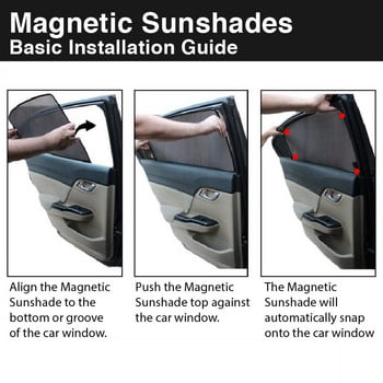 Sun Shade For BYD Atto 3 2021~2023 Magnetic Sunshade Car Κουρτίνα Πλαϊνό Παράθυρο Sun Shade Αξεσουάρ μπροστινό παρμπρίζ