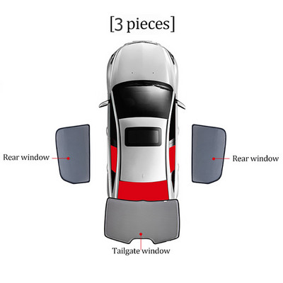 Mitsubishi ASX 2011-2021 Outlander Sport mágneses autós napellenző pajzs első szélvédő függöny hátsó oldalablak napernyőhöz