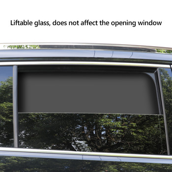 Магнитно покритие за сенник на страничния прозорец на автомобила Козирка за слънце Лятна защита Завеса за прозорец за предни / задни черни летни аксесоари