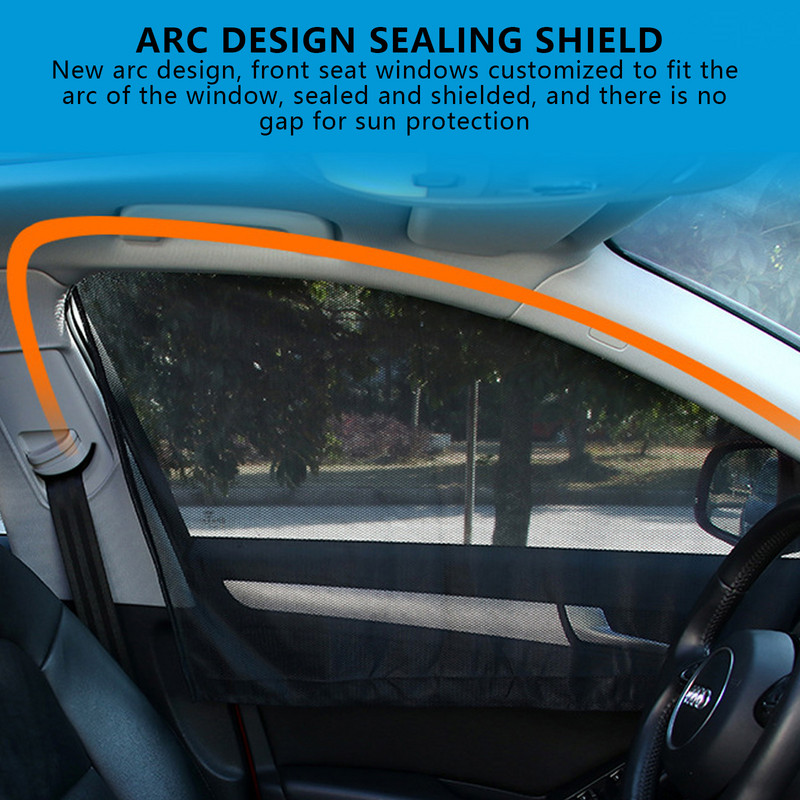 Magnetna sjenila za automobil, UV zaštita, zavjesa za automobil, sjenilo za sunce, bočni prozor, mreža za zaštitu od sunca, ljetna zaštitna folija za prozore