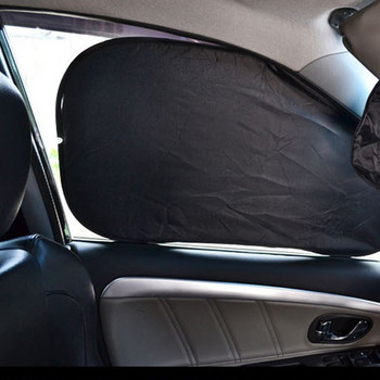 6 бр. Сгъваема сребърна отразяваща предно стъкло на автомобила Прозорец Сенник Козирка Капак на щита Вендуза Слънцезащитен щит за кола Слънцезащитна завеса