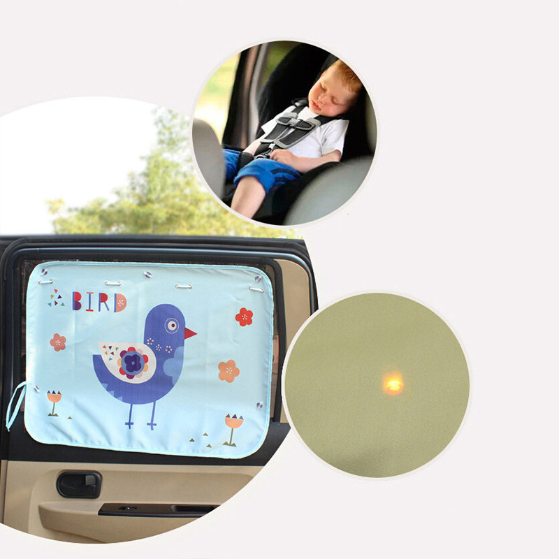 70*50cm Cartoon Cartoon Zavjesa zavjesa za zaštitu od sunca Automatska zavjesa za blokiranje bočne zavjese zatezna zavjesa za sunce za djecu u stilu automobila