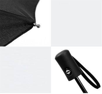 За Tesla Слънцезащитен чадър Ветроустойчив автоматичен сгъваем чадър Емблема на кола Лого Дъждовен чадър Сенник Модел 3 X аксесоари