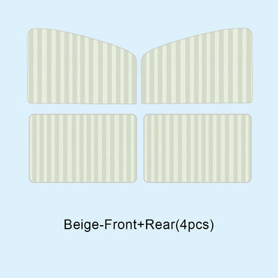 4PCS Magnetska sjenila za automobil Zaštitna UV zavjesa Zavjesa za suncobran Bočni prozor Mrežasti vizir za sunce Ljetna zaštita za prozore Film CSV