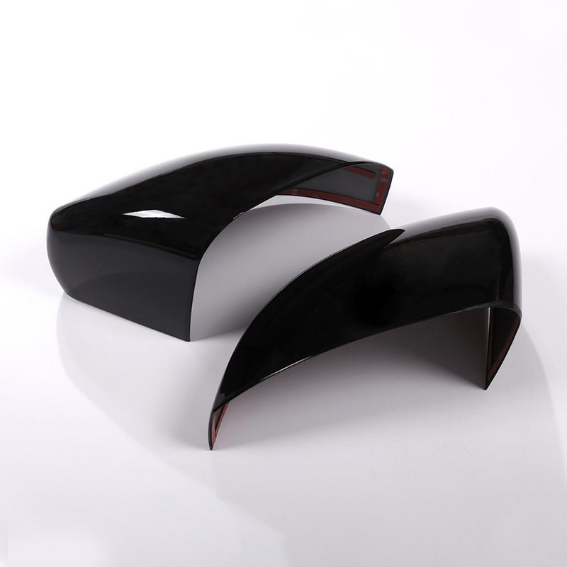 Juoda, skirta Range Rover Sport RR Sport 2014-2018 ABS plastikinė šoninio galinio vaizdo veidrodžio dangčio apdaila, skirta Landrover Discovery 4 Discovery 5