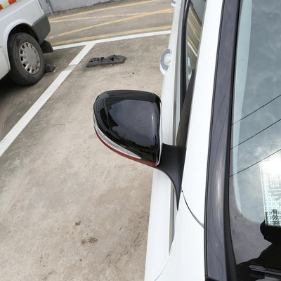 2 бр. Червен ръб Черен ABS All Inclusive Външно огледало за обратно виждане Капак на капака за Mercedes Benz New CE Class S GLC Class Accessori