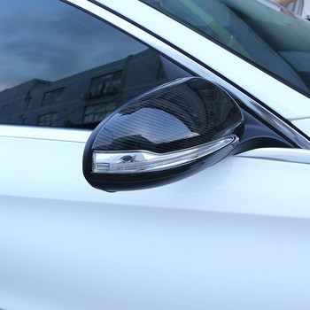 2 бр. Външно огледало за обратно виждане, капачка на капака в стила на въглеродни влакна All Inclusive за Mercedes Benz New CE Class S GLC Class Acces