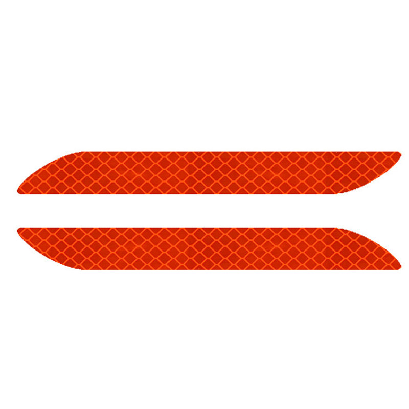 2 TK universaalne helkurkleebis, hoiatus Ohutuspasta, veekindel auto tagumine riba dekoratiivne kleebis #296078