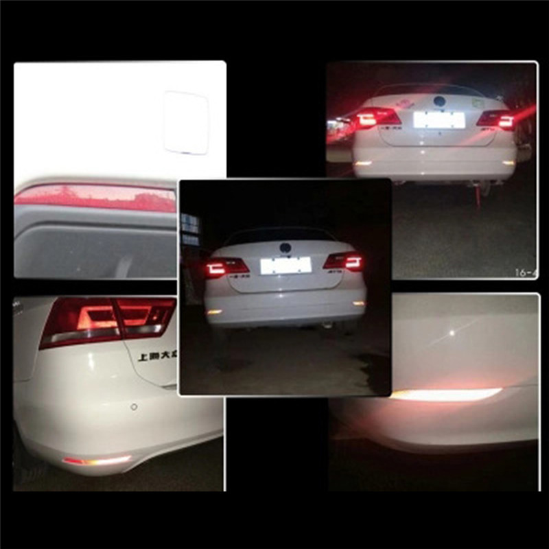 2 TK universaalne helkurkleebis, hoiatus Ohutuspasta, veekindel auto tagumine riba dekoratiivne kleebis #296078