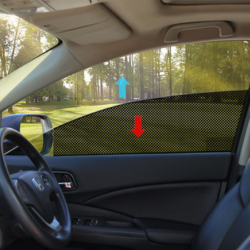 2бр. Сенник за кола UV защита Сенник за автомобил Сенник за прозорец на автомобил Страничен прозорец Мрежа Козирка за слънце Лятна защита Фолио за прозорци