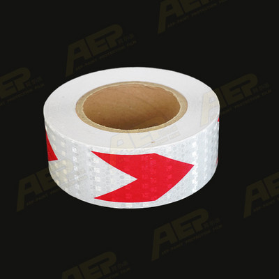 3m*5cm automobilska strelica rešetkasta reflektirajuća traka ukrasne trake Sigurnosna oznaka upozorenja Reflektirajuće naljepnice za vanjske dodatke automobila