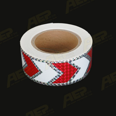 3m*5cm automobilska strelica rešetkasta reflektirajuća traka ukrasne trake Sigurnosna oznaka upozorenja Reflektirajuće naljepnice za vanjske dodatke automobila