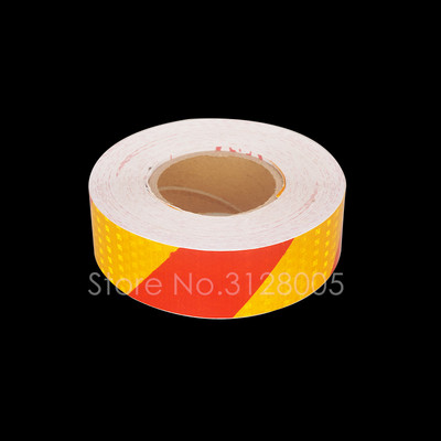 3m*5cm automobilska strelica rešetkasta reflektirajuća traka ukrasne trake Sigurnosna oznaka upozorenja Reflektirajuće naljepnice za vanjske dodatke automobila