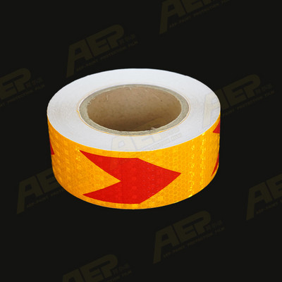 3m*5cm automobilska strelica rešetkasta reflektirajuća traka ukrasne trake Sigurnosna oznaka upozorenja Reflektirajuće naljepnice za vanjske dodatke automobila