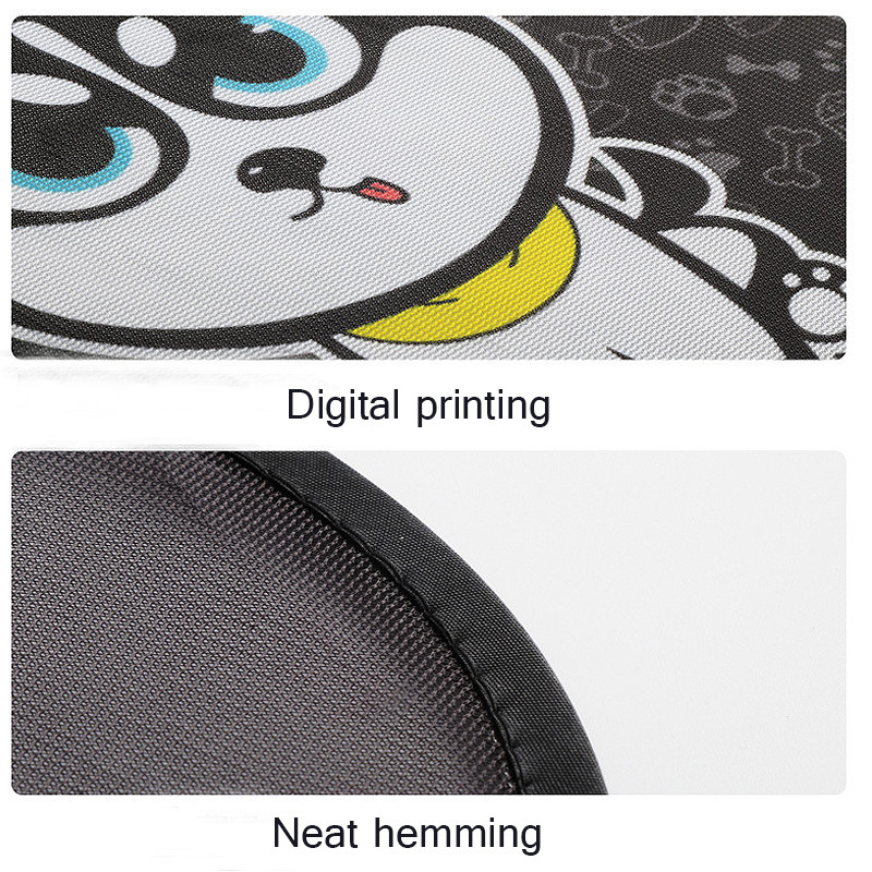 Umbrelă de soare pentru mașină, 2 buc, protecție UV, plasă, umbrelă de soare pentru fereastră, pastă electrostatică, accesorii pentru mașină în aer liber, perdea de desene animate pentru copii