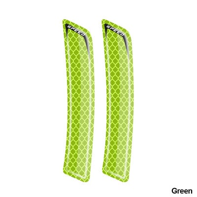 2Pcs Oznaka sigurnosne naljepnice upozorenja automobila Reflektirajuće naljepnice Traka Reflektirajuće trake Vanjski dodaci