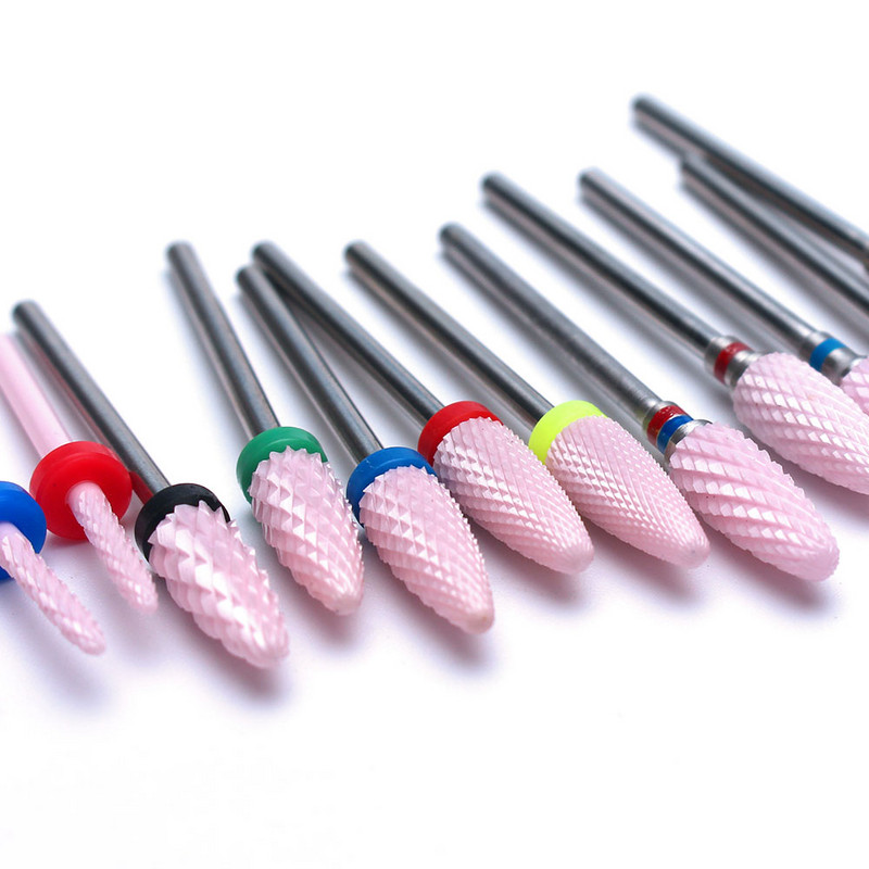 Vrh konusa za nokte Keramičke svrdla Glodala Rotirajuća električna manikura Poliranje Oprema za brušenje Pribor Alat