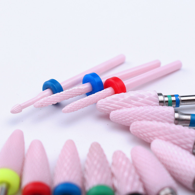 Vrh konusa za nokte Keramičke svrdla Glodala Rotirajuća električna manikura Poliranje Oprema za brušenje Pribor Alat