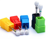 1 τμχ Φρέζες Κεραμικές λίμες τρυπανιού νυχιών για μανικιούρ Ηλεκτρικό μηχάνημα Επιδερμίδα Αφαίρεση Burr Gel Polish Tools Αξεσουάρ