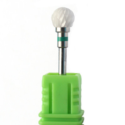 1 τμχ Φρέζες Κεραμικές λίμες τρυπανιού νυχιών για μανικιούρ Ηλεκτρικό μηχάνημα Επιδερμίδα Αφαίρεση Burr Gel Polish Tools Αξεσουάρ