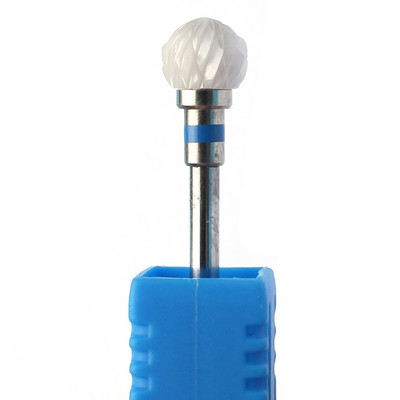 1 τμχ Φρέζες Κεραμικές λίμες τρυπανιού νυχιών για μανικιούρ Ηλεκτρικό μηχάνημα Επιδερμίδα Αφαίρεση Burr Gel Polish Tools Αξεσουάρ