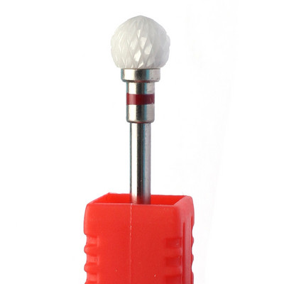 1 τμχ Φρέζες Κεραμικές λίμες τρυπανιού νυχιών για μανικιούρ Ηλεκτρικό μηχάνημα Επιδερμίδα Αφαίρεση Burr Gel Polish Tools Αξεσουάρ