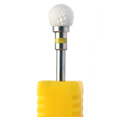 1 τμχ Φρέζες Κεραμικές λίμες τρυπανιού νυχιών για μανικιούρ Ηλεκτρικό μηχάνημα Επιδερμίδα Αφαίρεση Burr Gel Polish Tools Αξεσουάρ