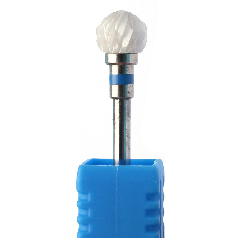 1 τμχ Φρέζες Κεραμικές λίμες τρυπανιού νυχιών για μανικιούρ Ηλεκτρικό μηχάνημα Επιδερμίδα Αφαίρεση Burr Gel Polish Tools Αξεσουάρ