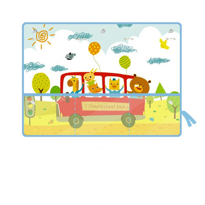 Autós napernyő UV védelem Rajzfilm állítható függöny ablak napernyő napellenző hátsó és oldalsó ablak hőpajzs védő baba gyerekek