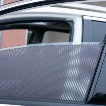 2 бр. Слънцезащитно фолио Анти-UV Статични сенници за автомобили Стикери Стъкло за прозорци Слънцезащитна завеса Изолация на покрива на автомобила Соларно фолио