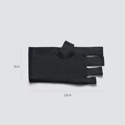 Nail Art Glove UV Protection Glove Anti UV Radiation Protection Gloves Protecter for Nail Art Gel UV LED Lamp Tool Инструмент за ноктопластика