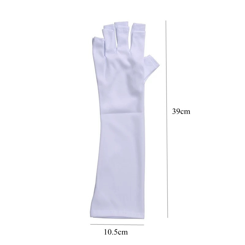 Nagų dailės pirštinės, apsaugančios nuo UV spindulių, pirštinės, apsaugančios nuo UV spindulių, pirštinės, skirtos nagų dailės geliui, UV LED lempos priemonė Nagų dailės priemonė