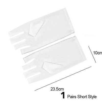 Nail Art Glove UV Protection Glove Anti UV Radiation Protection Gloves Protecter for Nail Art Gel UV LED Lamp Tool Tool