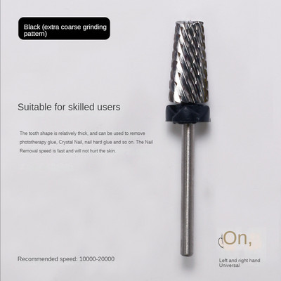 2 kom/lot glodala od volframa za manikuru, 5 u 1 svrdla za ukriženo skidanje gel laka za nokte